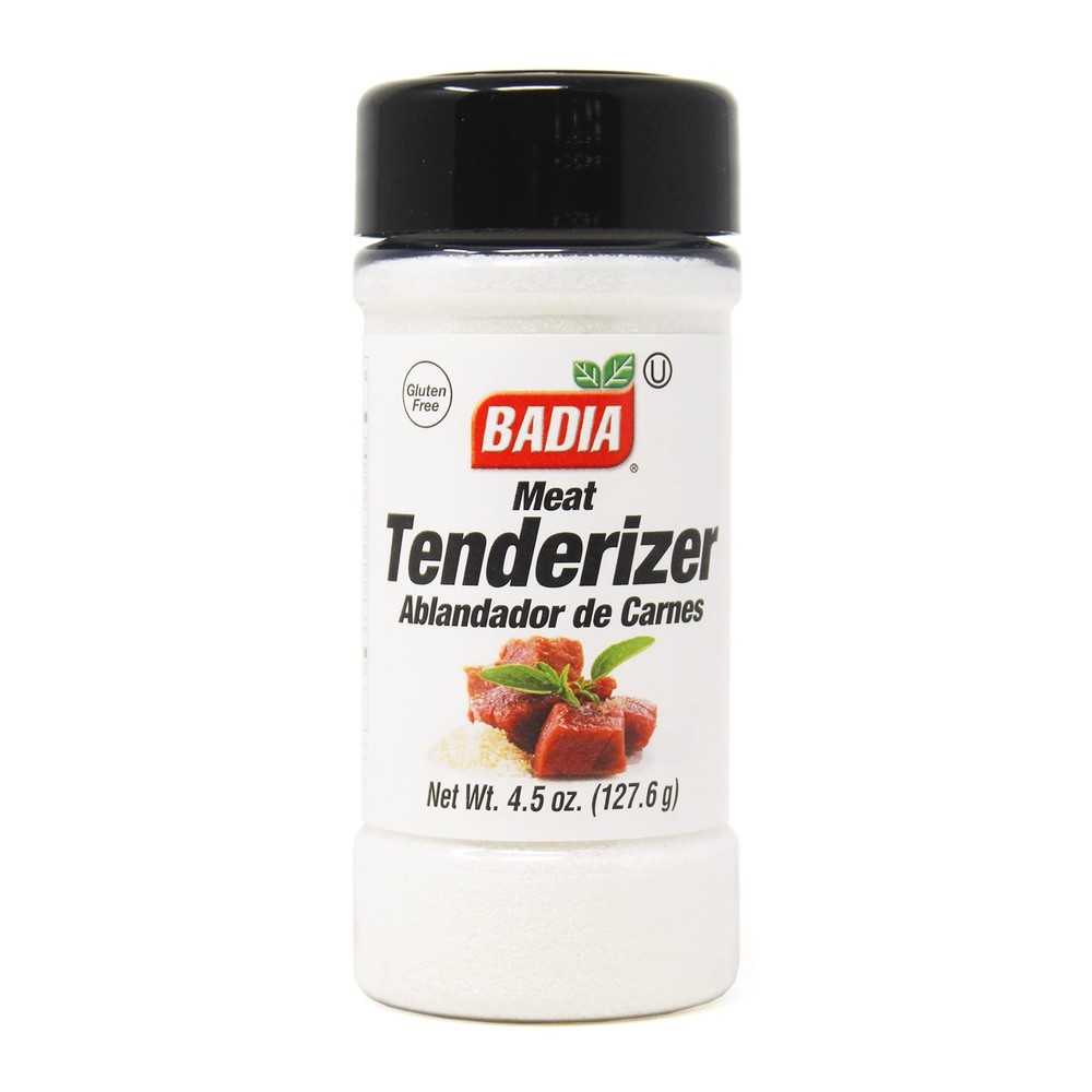 Badia Meat Tenderizer, 4.5 oz - Unseasoned Ounce (Pack of 1), White