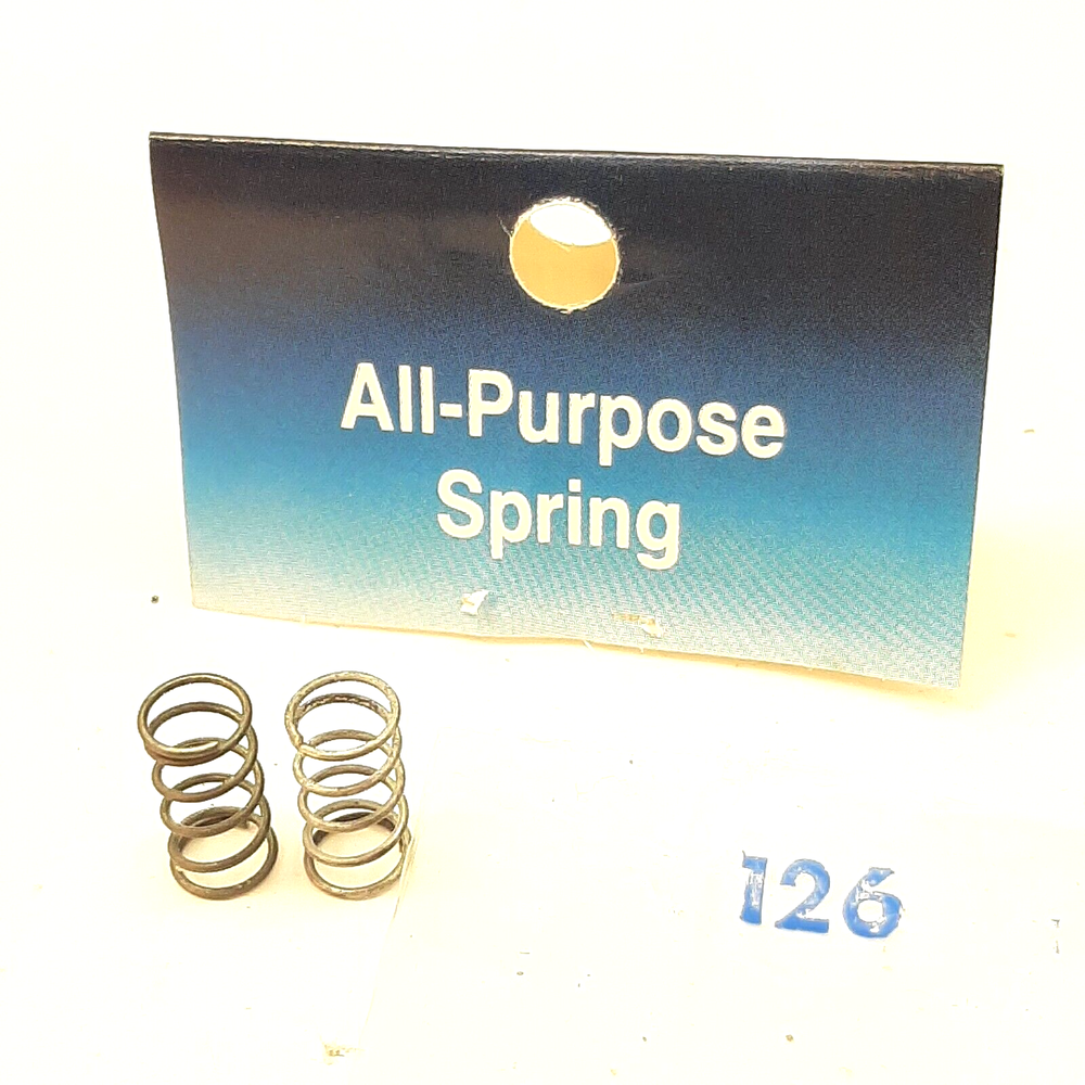 Dowsett 1/4 x 1/2 Inch Compression Spring 100-Piece Lot NOS C2