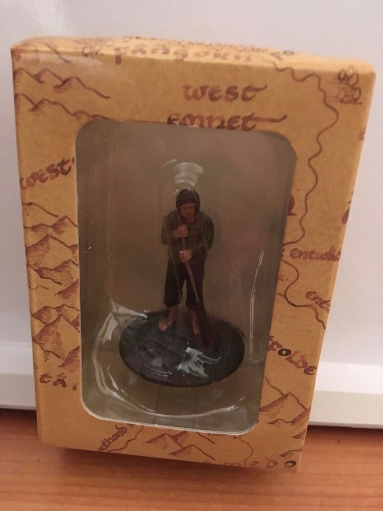 LORD OF THE RINGS COLLECTION ISSUE 86 PROUDFOOT EAGLEMOSS FIGURE + MAGAZINE