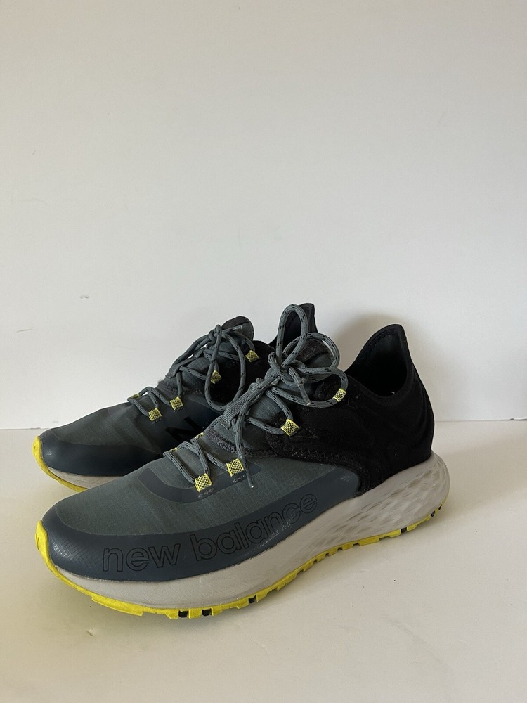 New Balance Shoes Mens 10 Blue Black Fresh Foam Roav V1 Trail Hiking Walking