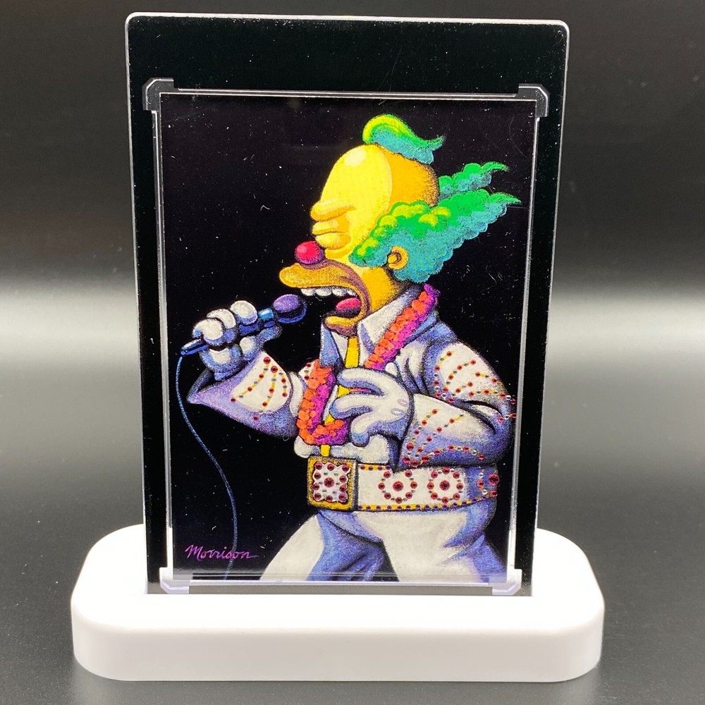 Krusty The Clown The Simpsons Display Collectible Gift Trading Card Mania