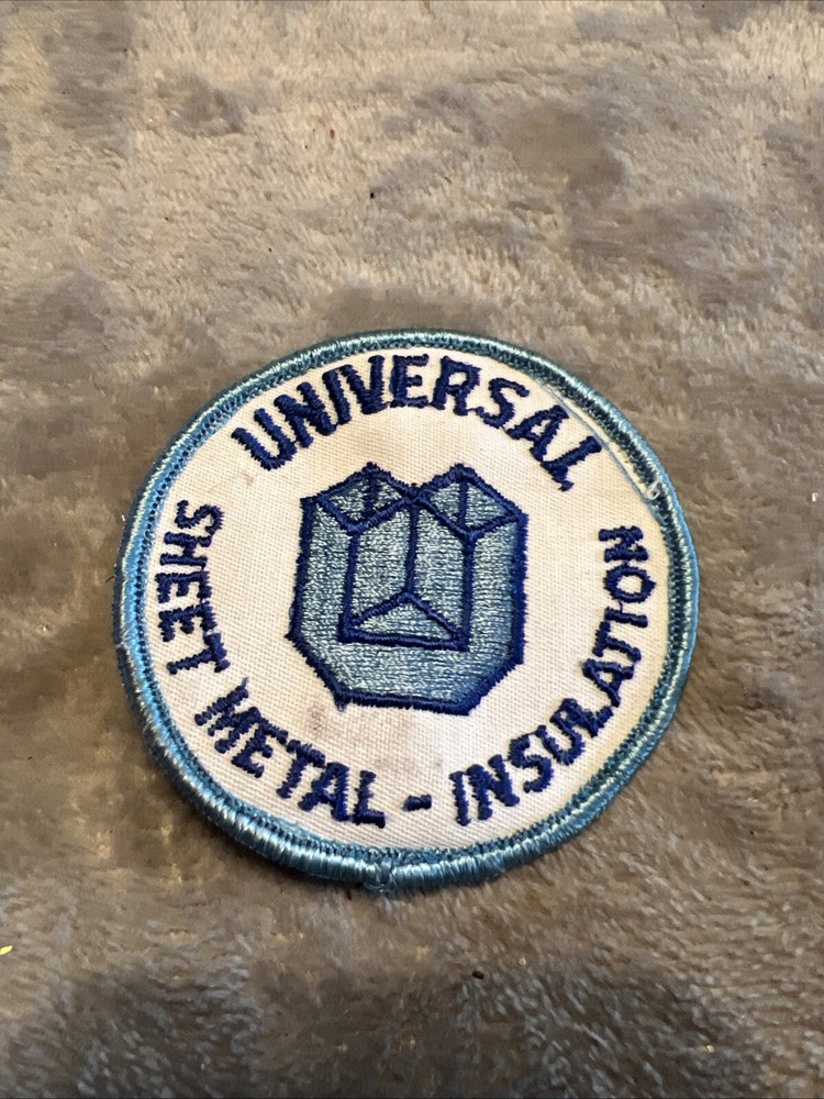 Vintage Universal Sheet Metal - Insulators Sew-on Patch