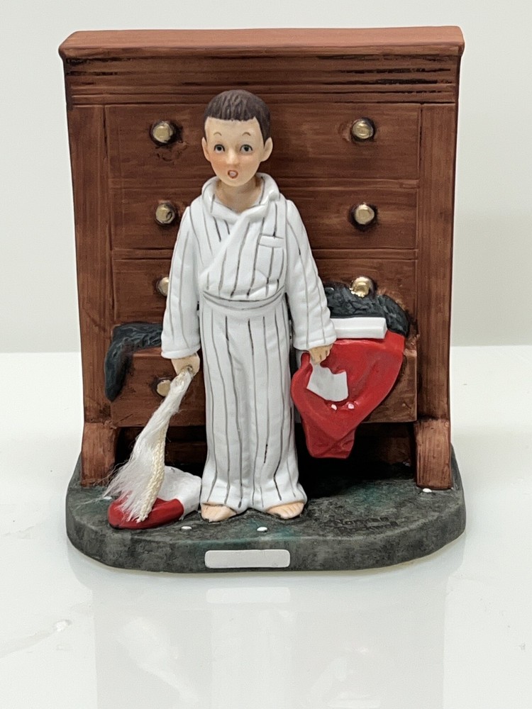 Norman Rockwell Discovery Figurine by Dave Grossman 1975 NR-20 6 Inch Collectible