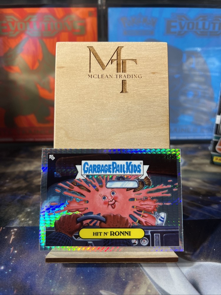 2024 Topps Garbage Pail Kids Chrome Hit N’ Ronni No. 285b Prism