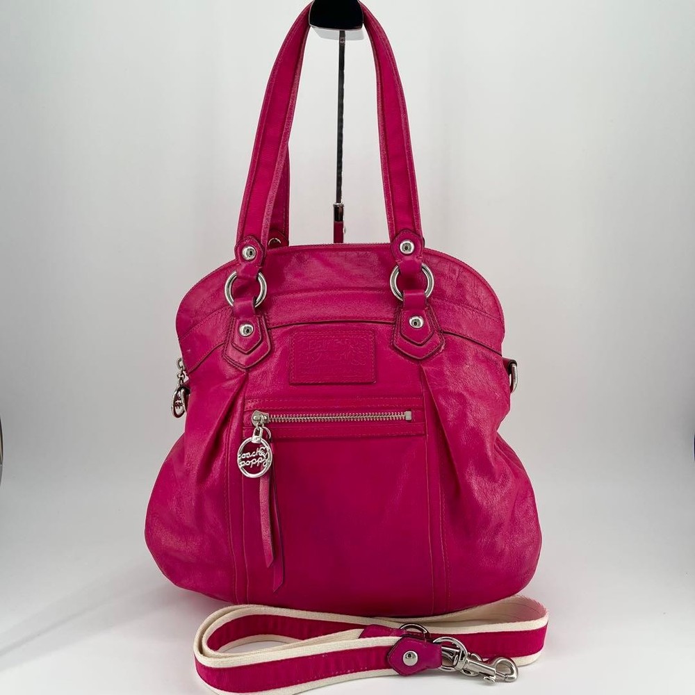 Coach 2way Shoulder Bag Poppy Pink Y2K
