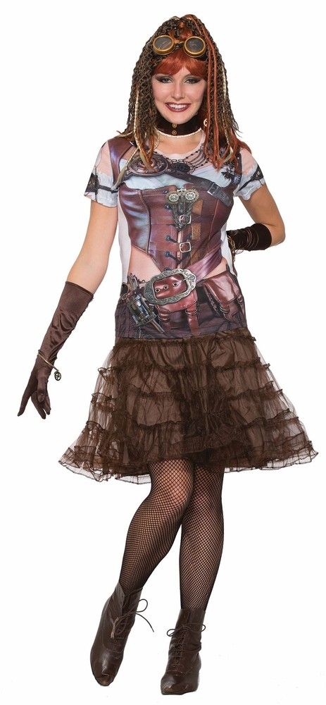 Adult Women's Steampunk 3D Shirt