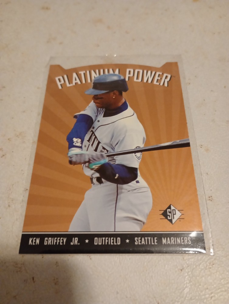 Ken Griffey Jr 1995 Upper Deck SP Platinum Power Die-cut Insert PP12 Mariners