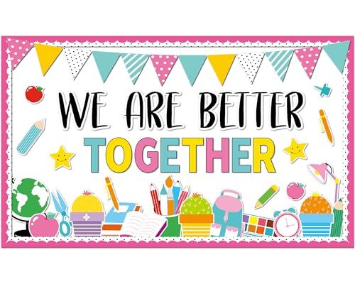 Back to School Bulletin Board Kit Classroom Decoration Bulletin Board Set-image