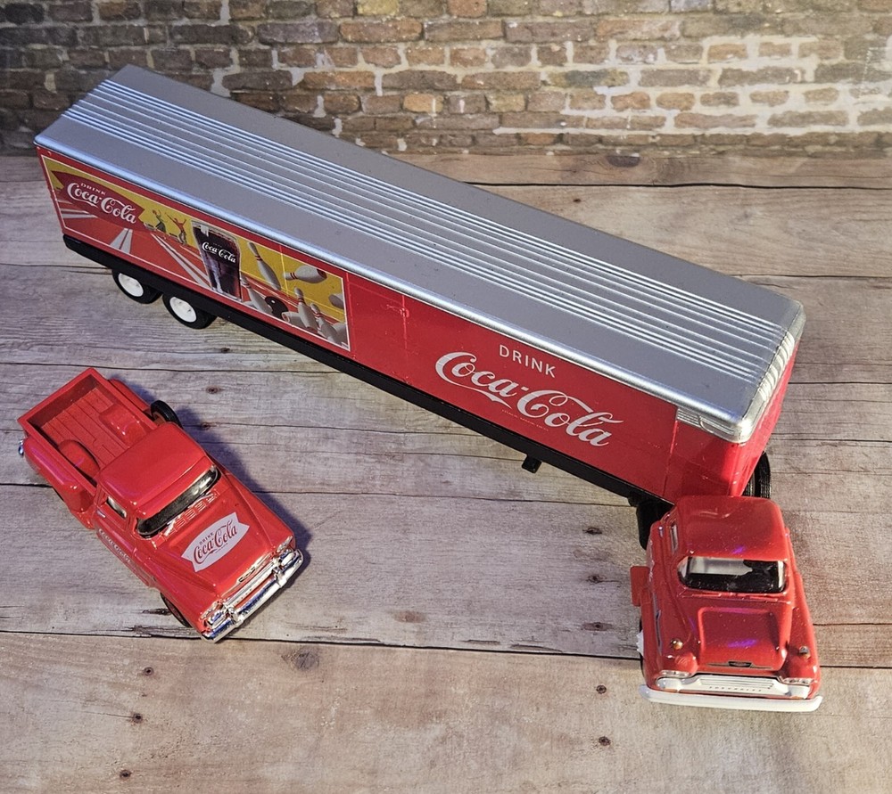1958 Coca-Cola M2 Chevy Spartan & Chevy Truck Vintage Ad