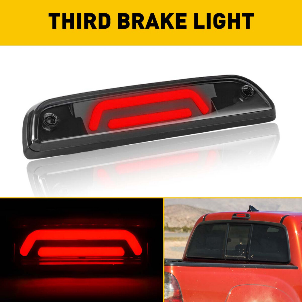 Smoked Red LED Third Brake Light for 1995-2017 Toyota Tacoma