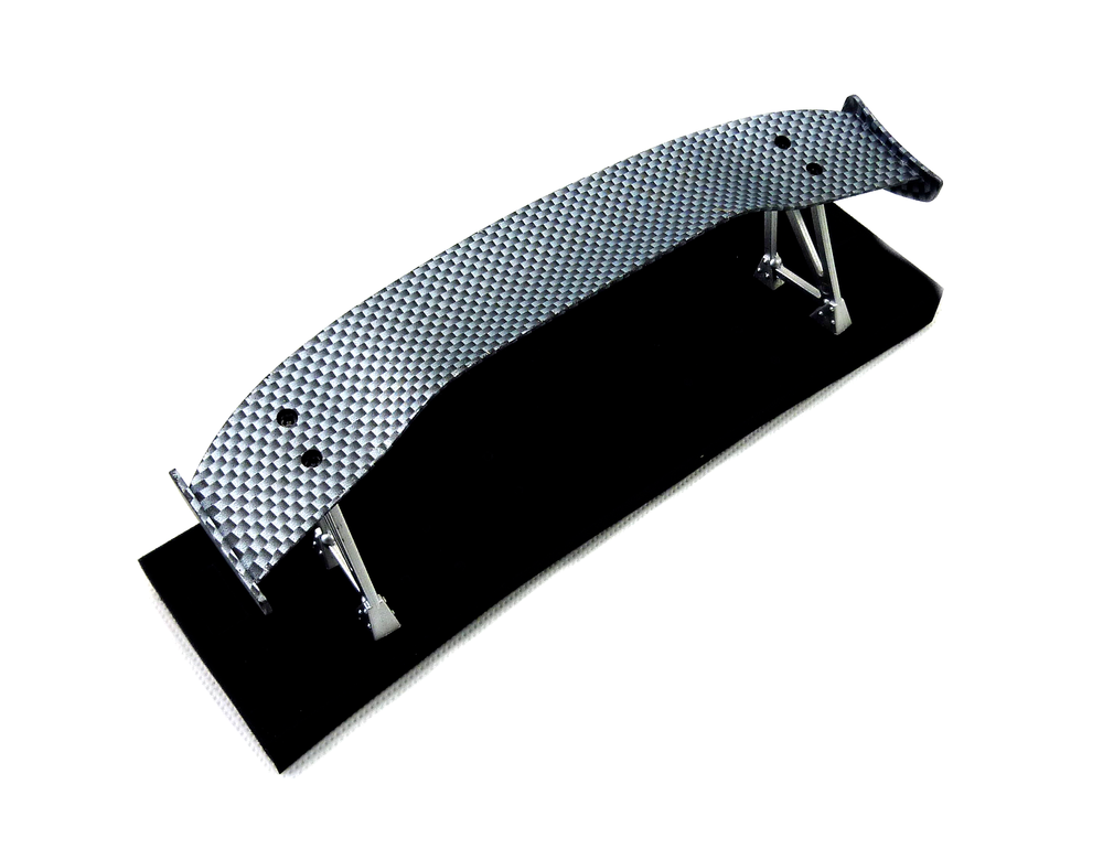 Carbon Fibre pattern rear wing etc for 1:10RC car suit drift & race car HY00468
