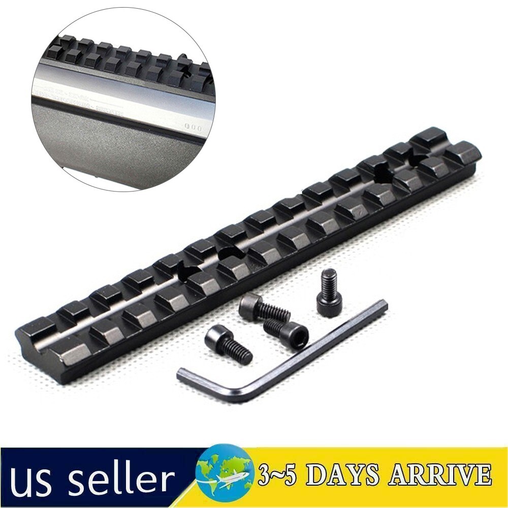 13 Slots Picatinny Weaver Scope Sight Rail Mount For Shotgun Mossberg 590/500