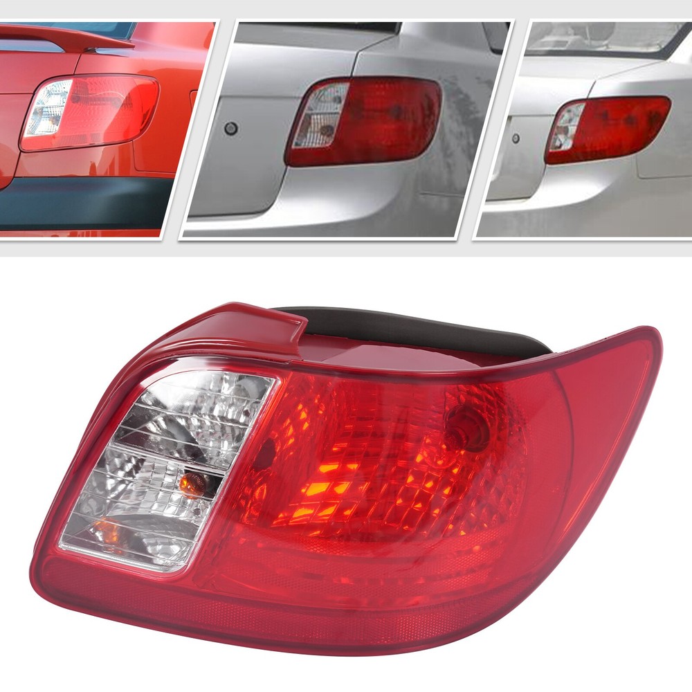 For 2006-11 Kia Rio Halogen Tail Light Rear Brake Lamp w/Bulb Right Passenger RH