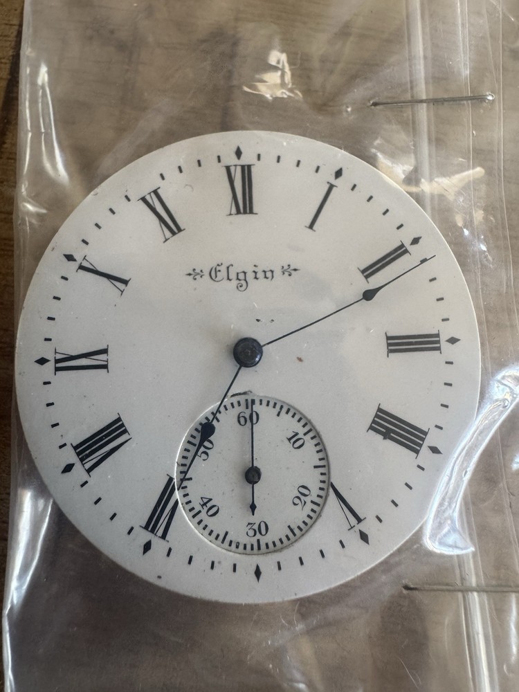 Elgin Grade 7 1881 18s 7j Manual Pocket Watch Movement A264 Vintage Antique Mechanical