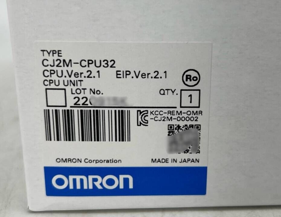 CJ2M-CPU32 1PCS Brand Pro OMRON PLC CPU Unit CJ2M-CPU32