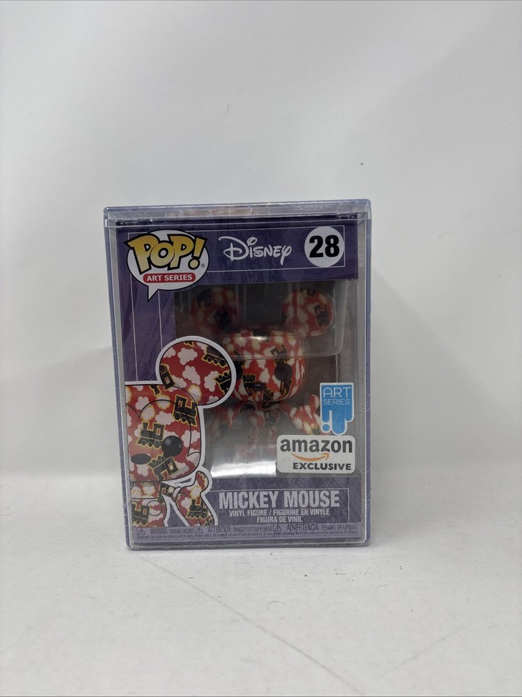 MICKEY MOUSE DISNEY ART SERIES FUNKO POP #28 AMAZON SPECIAL EDITION PRIME DAY-image