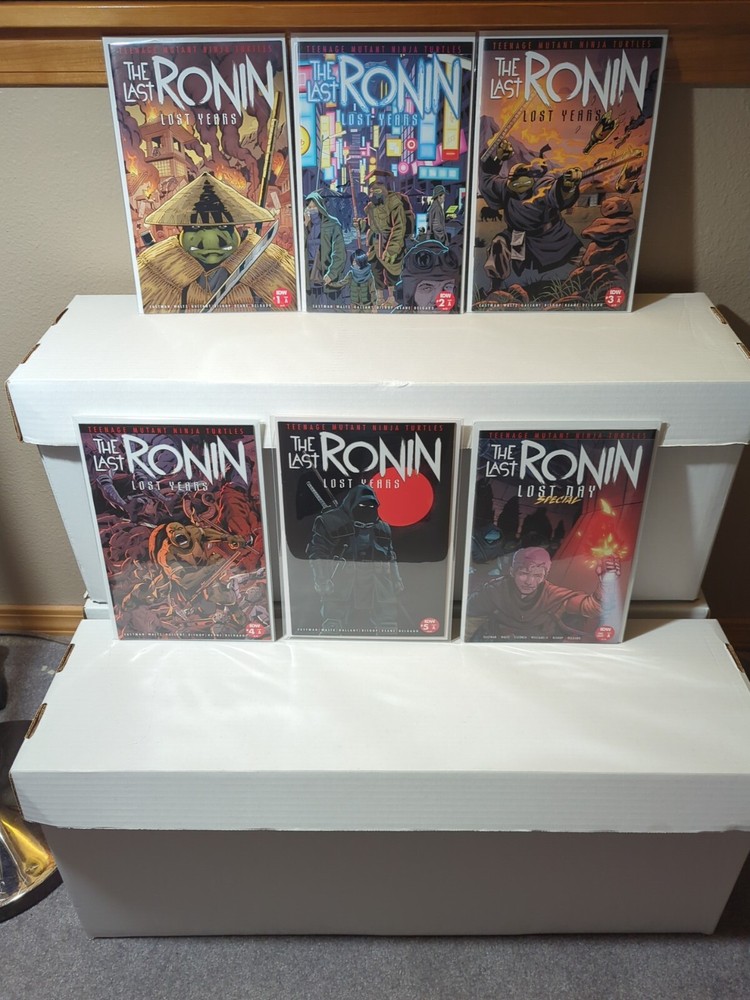 TMNT The Last Ronin Lost Years 1-5 Complete NM Comic Bundle Unread
