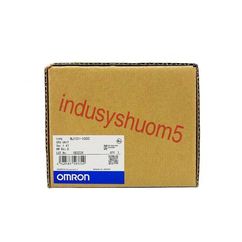 NJ101-1000 NEW OMRON NJ1011000 CPU UNIT PLC Central Processing Unit