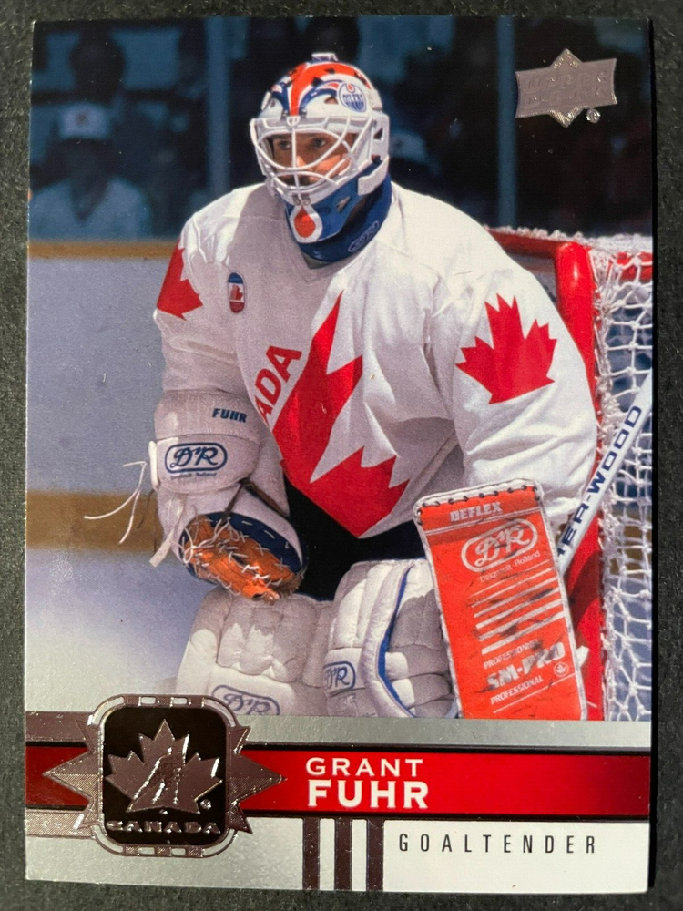 Grant FUHR 2017-18 Upper Deck Team Canada Hockey #85 Edmonton Oilers