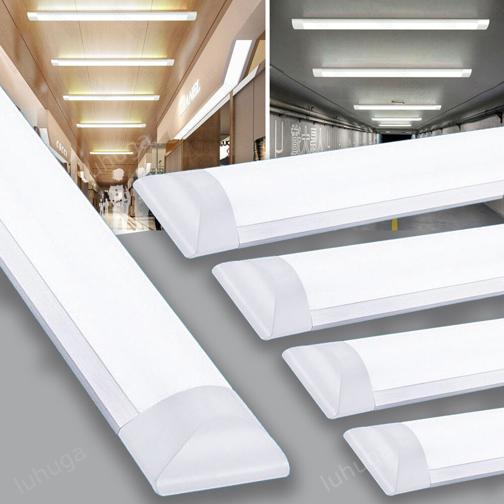 LED Tube Light Fixture for Shop Workbench Garage Lighting US