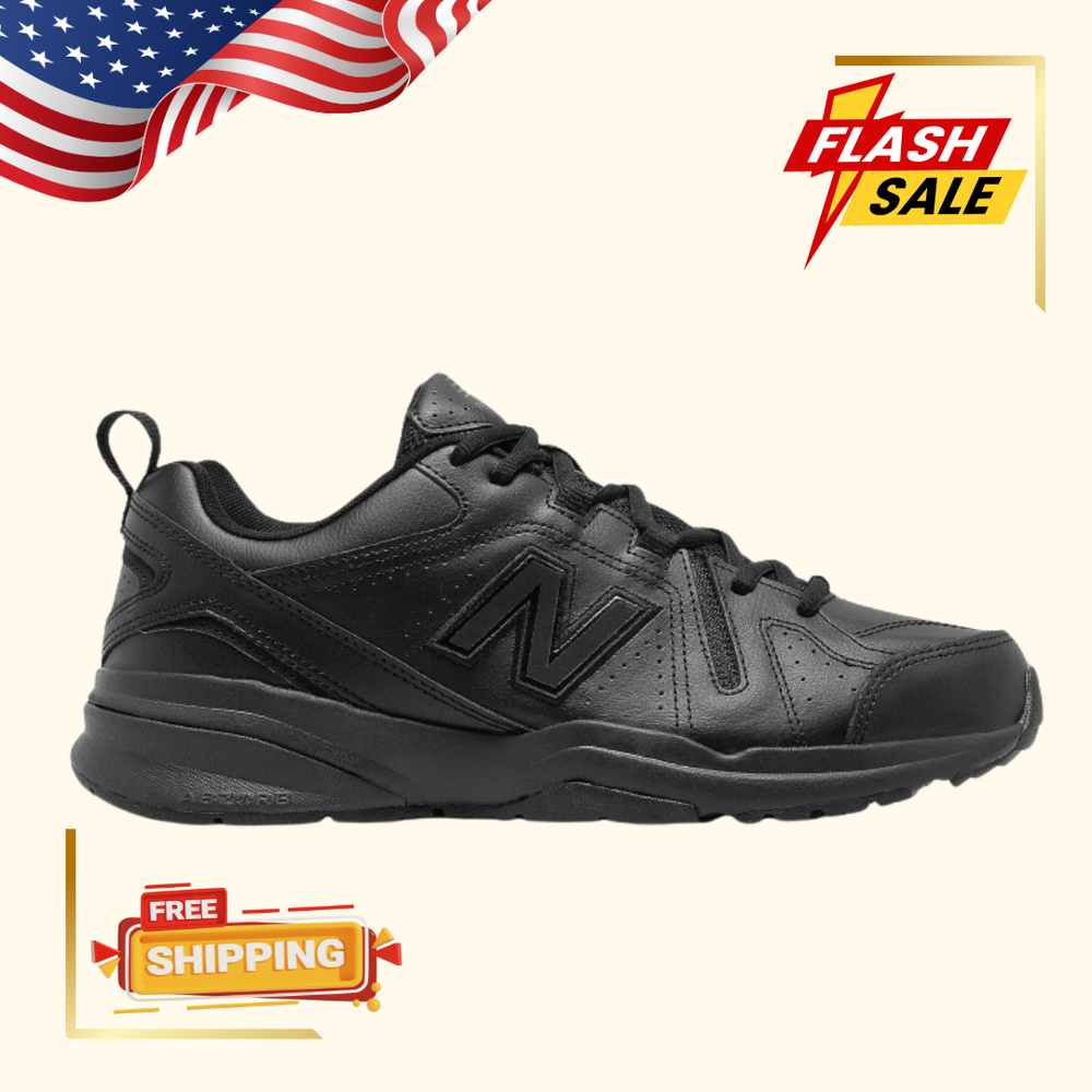 [FASH SALE] New Balance 608 v5 Men's Training Shoes Black Width 4E-image