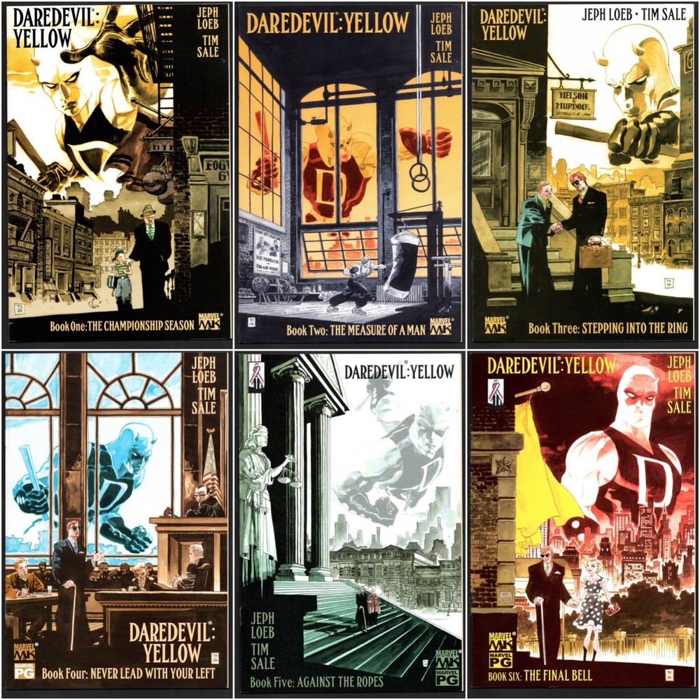 Daredevil Yellow 1-6 Complete Marvel 2001 NM Condition
