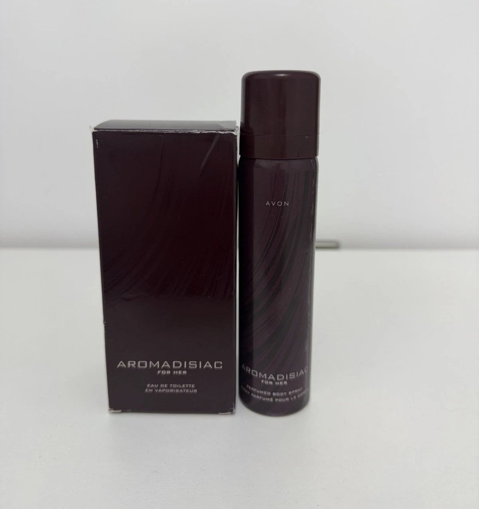 AVON AROMADISIAC FOR HER EDT & Perfumed Body Spray - Discontinued, Rare