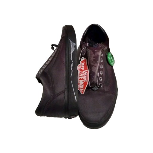 Harry Potter VANS Verified Authentic Skate Shoes Tags Black US Size Men 9 W 10.5