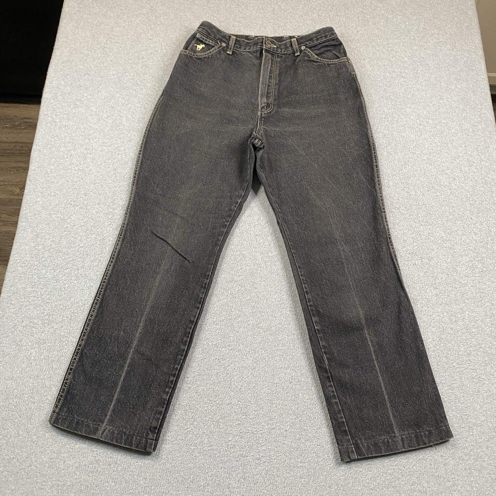 VINTAGE 80s Wrangler Jeans Women 16 30x29 Misses Full Fit High Waist MADE IN USA