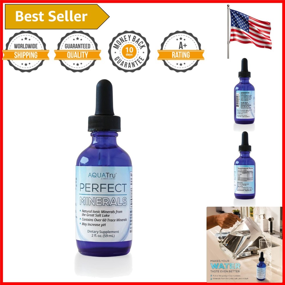 AquaTru Perfect Minerals: Premium Low-Sodium Concentrate for Healthier Hydration