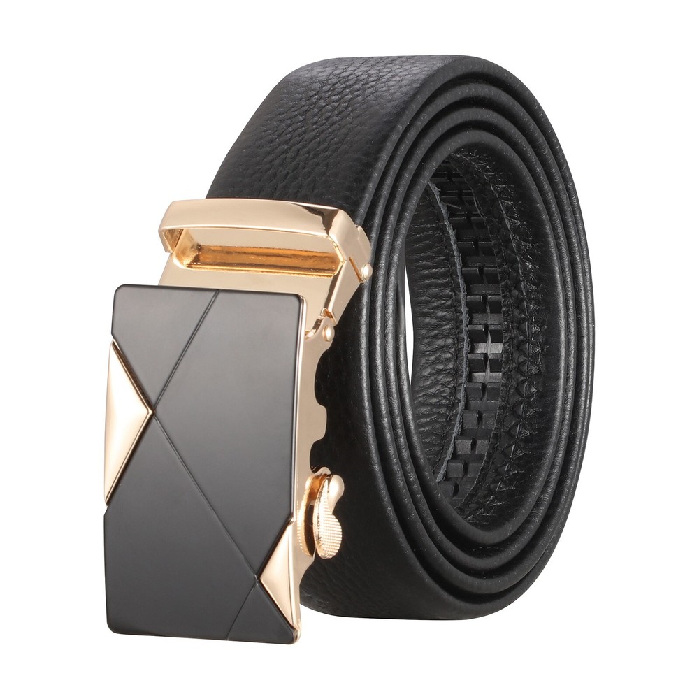 BELTBUY Men's Leather Sliding Belt