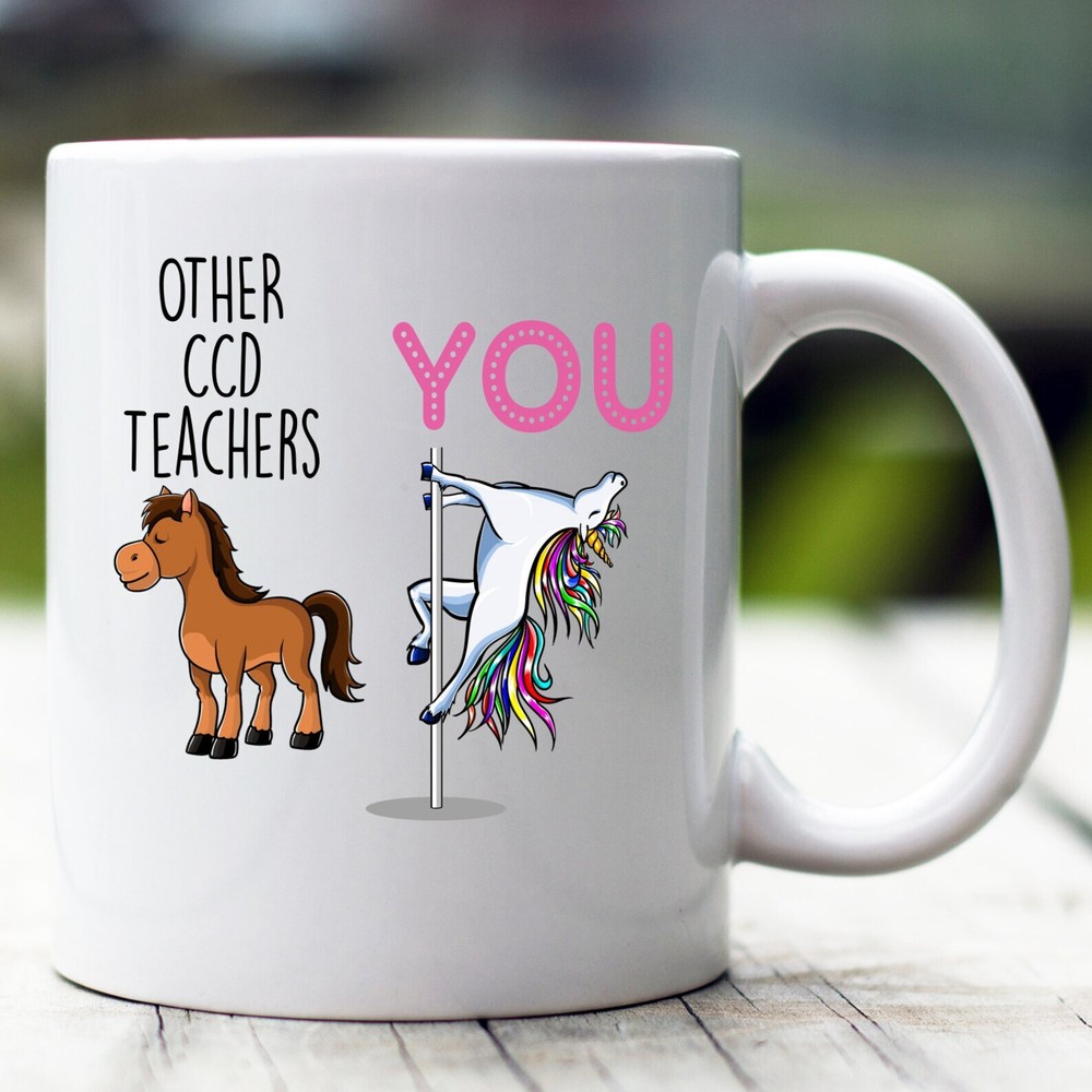 Ccd Teacher Gift Ccd Teacher Mug Ccd Teacher Funny Unicorn Mug Ccd Teacher Cup C