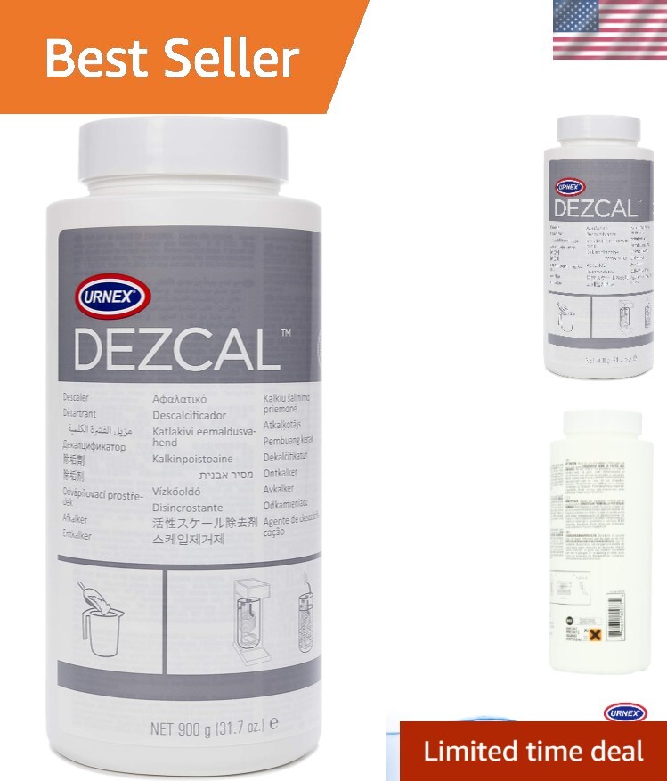 Coffee and Espresso Machine Descaler Activated Scale Remover - 900g Bottle - ...