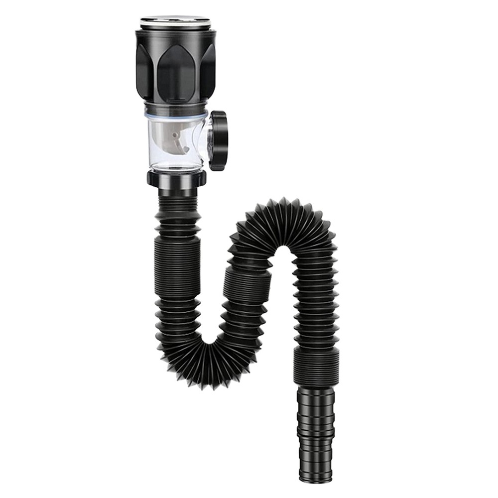 Telescoping Flexible Sink Drain Pipe For Sink , Anti-Odor Drain Outlet Hose