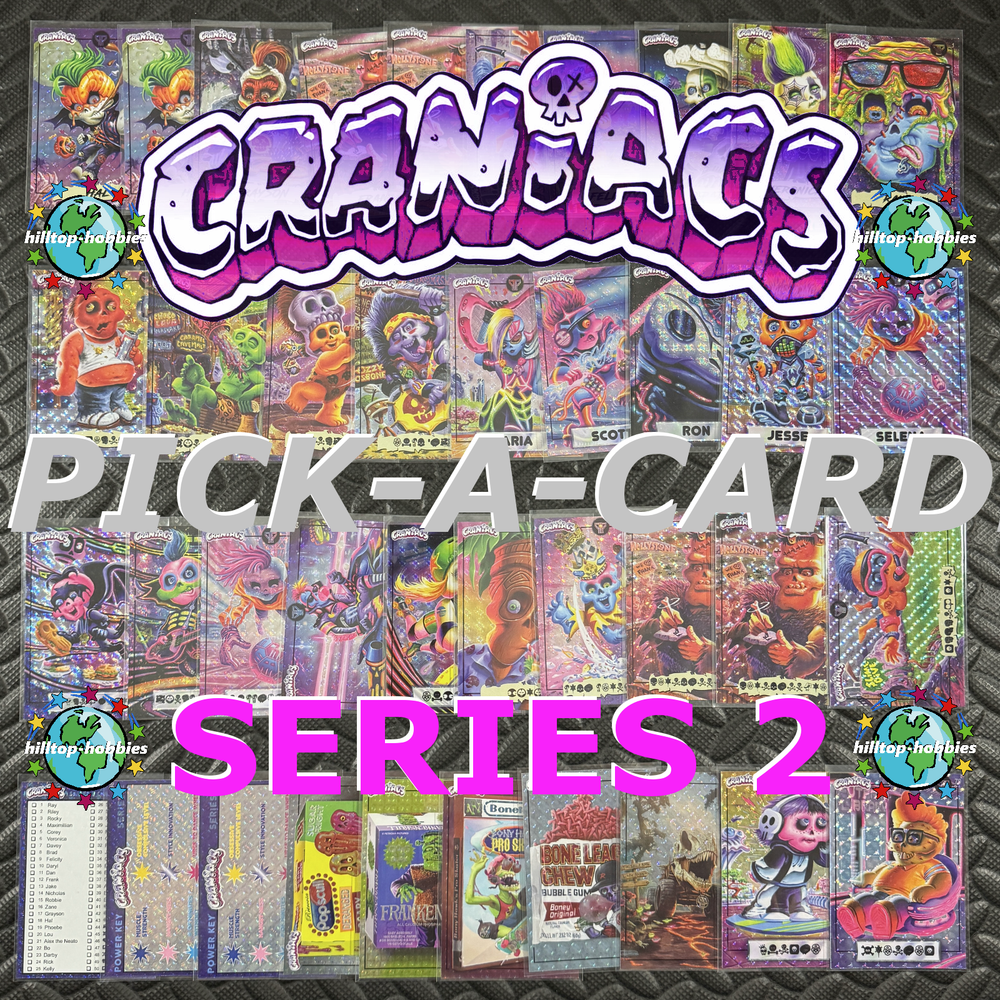 2025 Craniacs Series 2 Pick-A-Card Prism Parallel 1-100 Joe Simko #/40 Hobby Hit