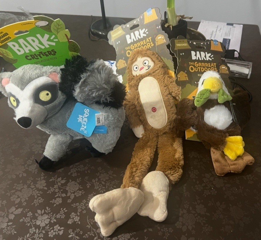 3 Durable Bark-Themed Dog Toys – Chew-Resistant Play Set  