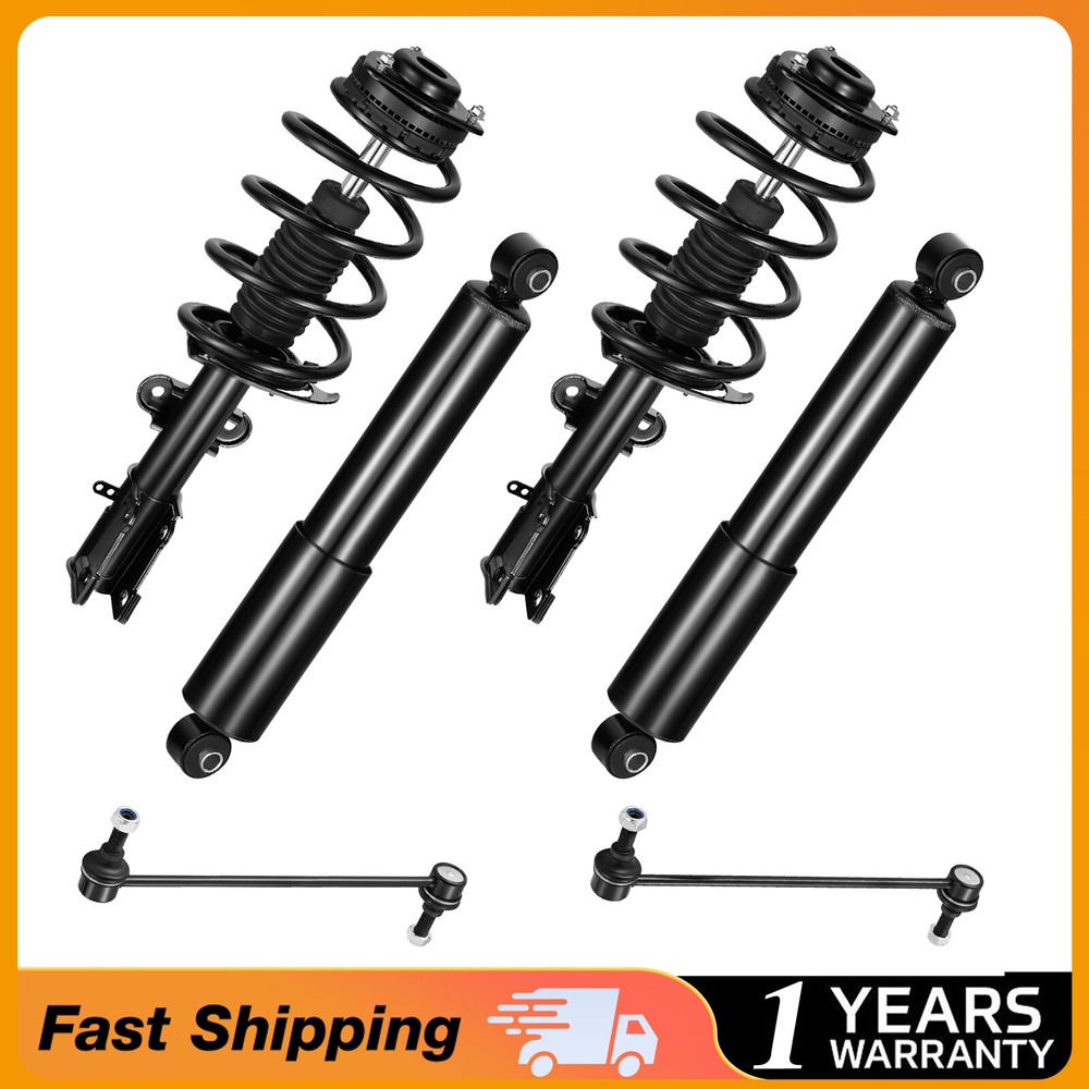 For Dodge Grand Caravan Chrysler Town & Country Front Struts Rear Shock Sway Bar