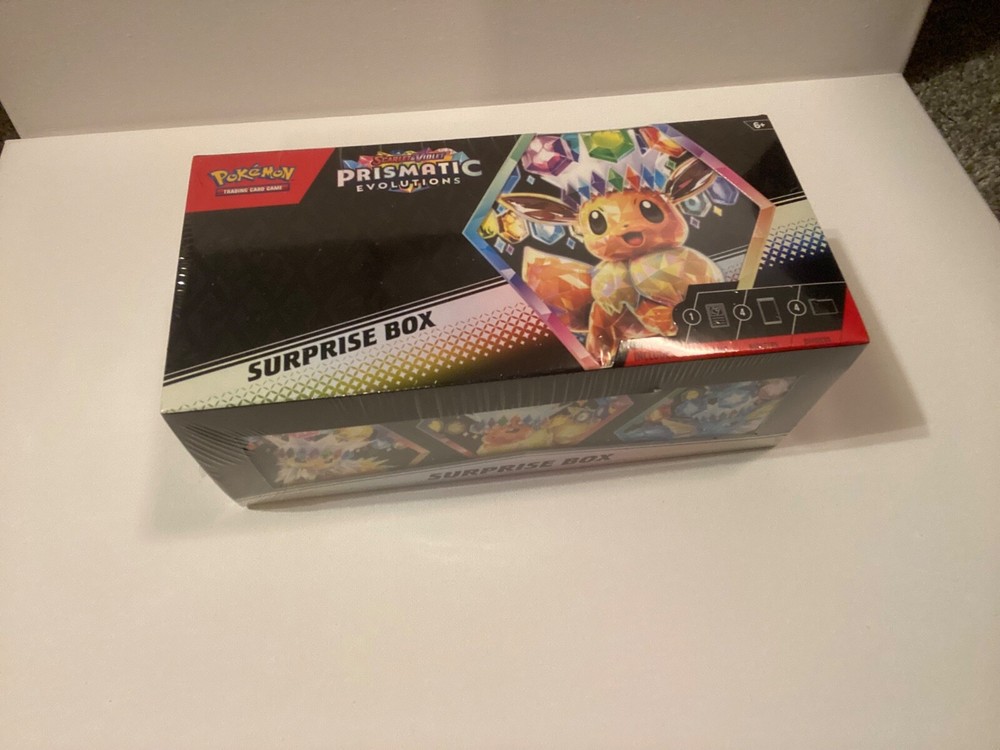 Pokemon TCG S&V Prismatic Evolutions Surprise Box New Sealed Fast Shipping