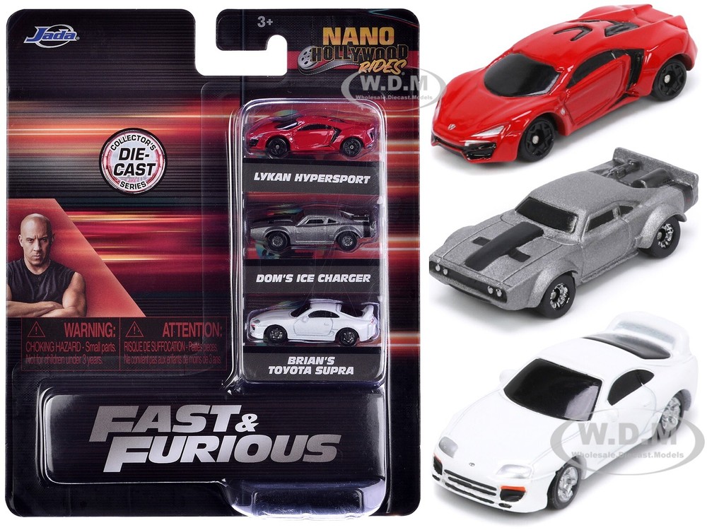 FAST & FURIOUS 3 PC SET SERIES 4 
