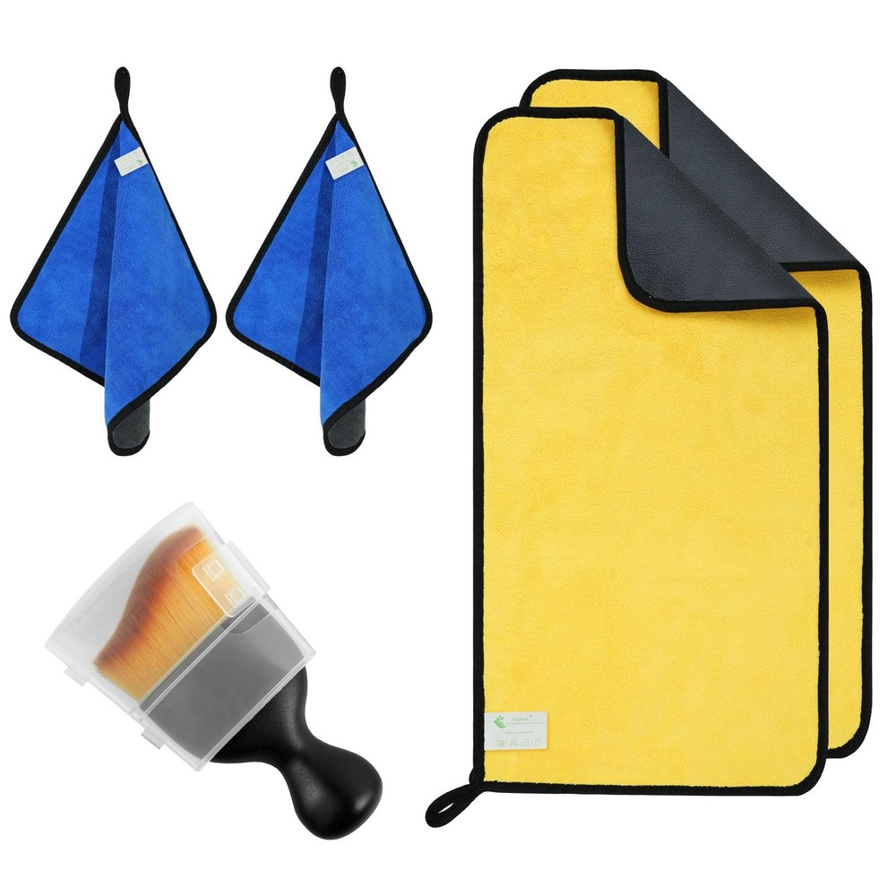 Premium Microfiber Car Cleaning Cloth with High Absorbency