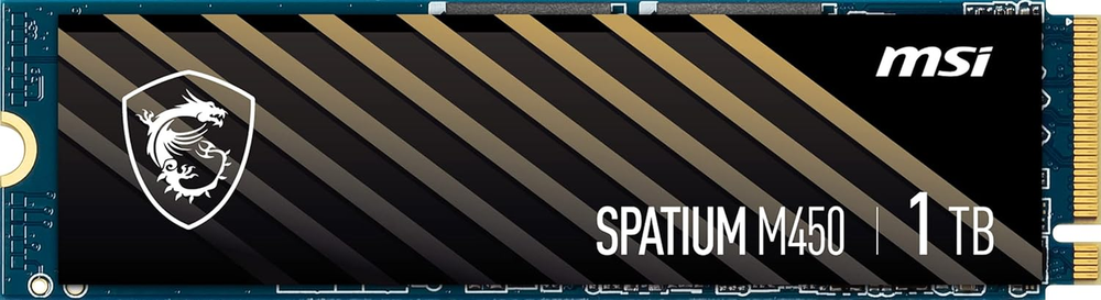 SPATIUM M450 Pcie 4.0 Nvme M.2 1TB Internal Gaming SSD up to 3600Mb/S 3D NAND up