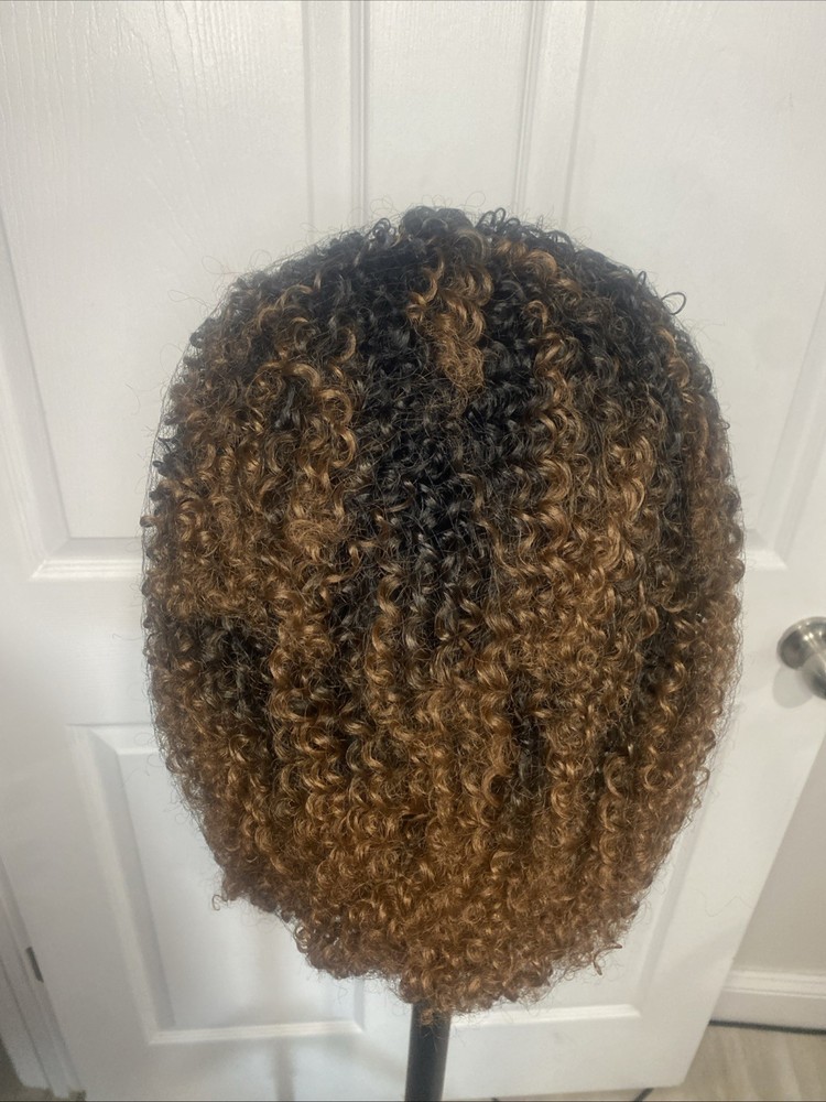 Outre Qw Big Beautiful Hair 3C Whirlybird Half Wig Headband Wig in Color DR30