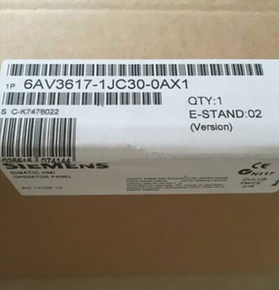 6AV3607-1JC30-0AX1 1PCS NEW SIEMENS 6AV3607-1JC30-0AX1 Operator Panel
