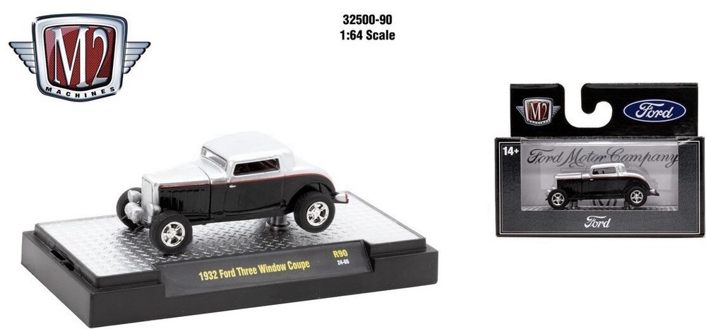 M2 MACHINES 1932 FORD 3 WINDOW COUPE TARGET EXCLUSIVE