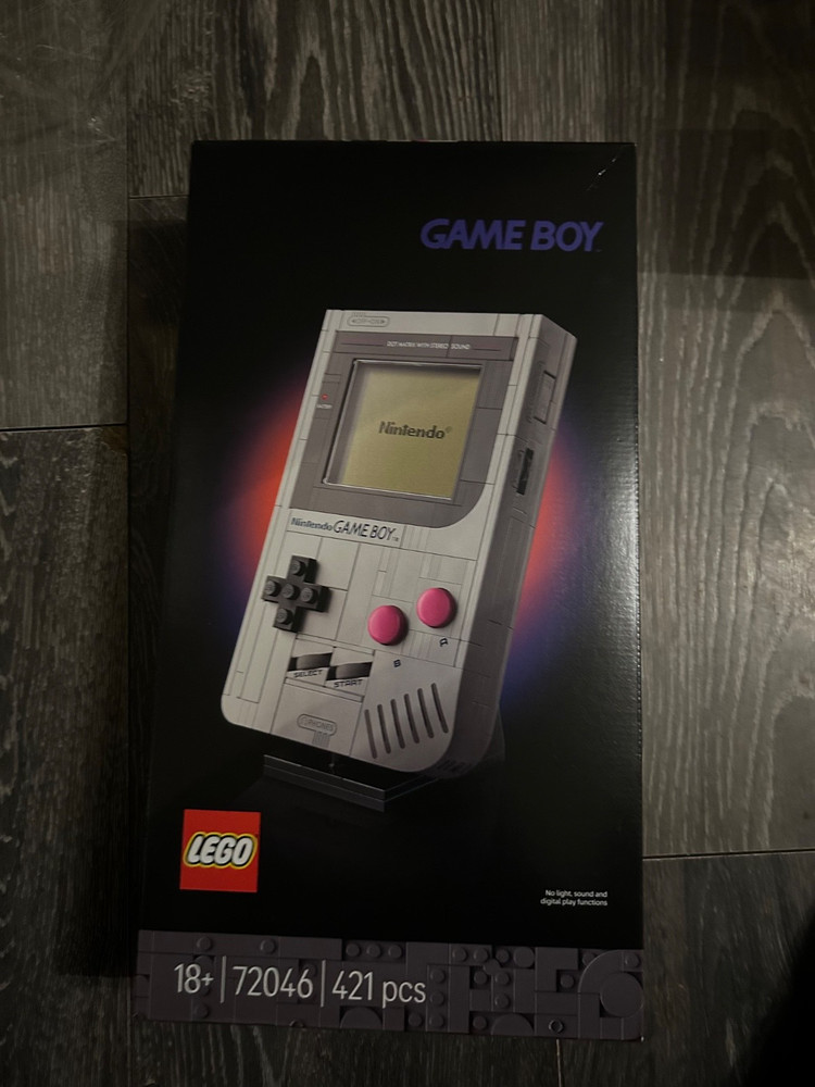 LEGO Nintendo Game Boy 72046 Age 18+ Building Kit 421pcs