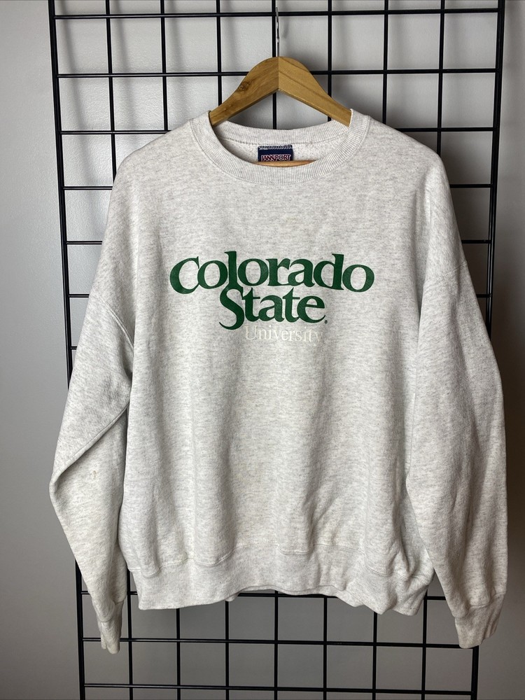 Vintage 90s Jansport Colorado State CSU Crewneck XL Sweatshirt