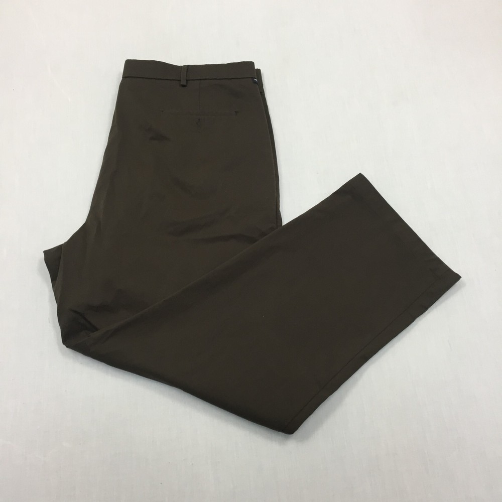 Dockers Chino Trousers Cotton Pants Straight Fit Mens Size 40W 30L Brown