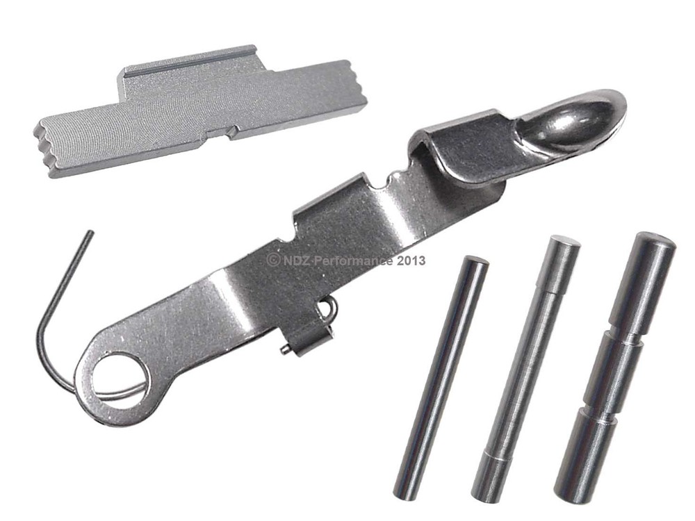 Upgrade Your Glock 19 Gen 1-3 with Stainless Steel 3-Pin Slide Release Kit