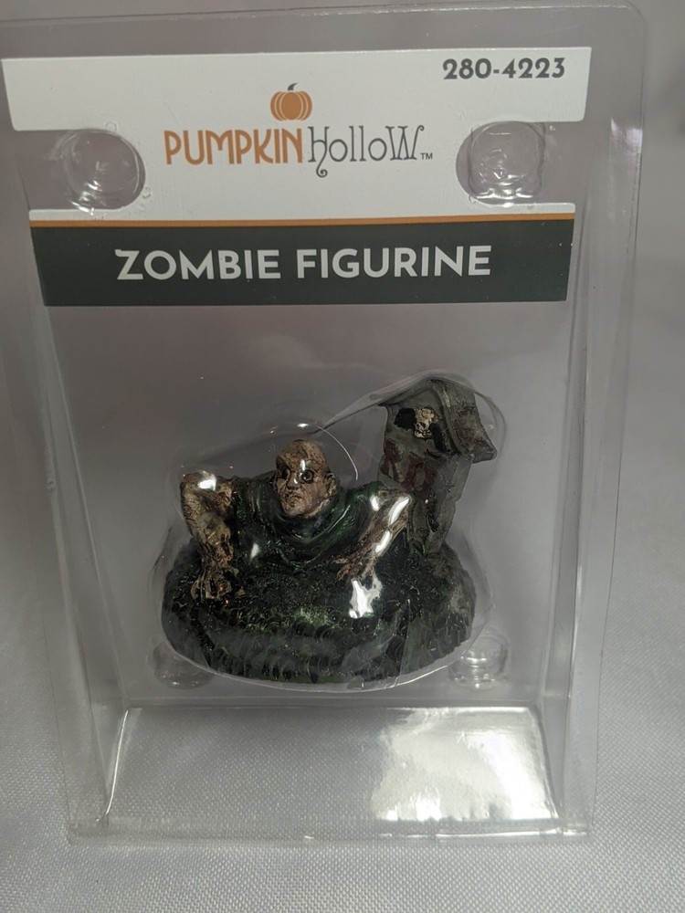 Pumpkin Hollow Zombie Figurine.  I Believe This Is Made By Lemax