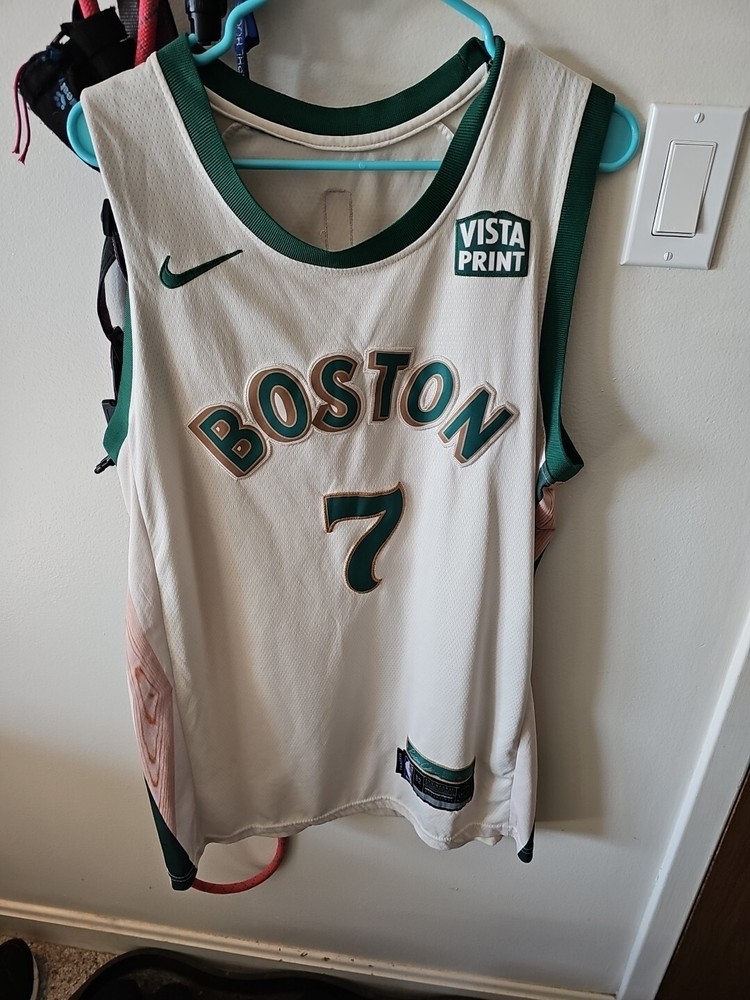 Jaylen Brown Boston Celtics City Edition Jersey Size 52